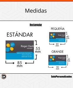Tarjeta Corporativa Rectangular