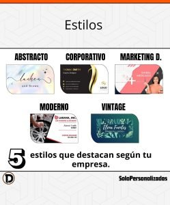 Tarjeta Corporativa etiqueta