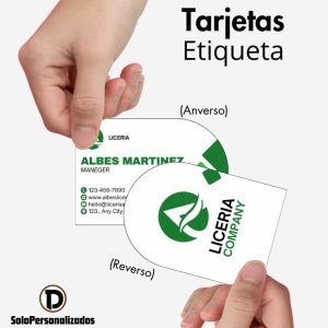 Tarjeta Corporativa etiqueta