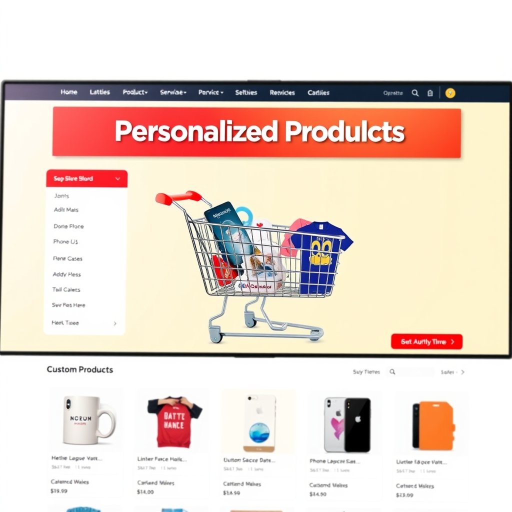 Web pruductos perosonalizados