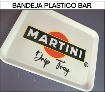 bandeja plastico bar