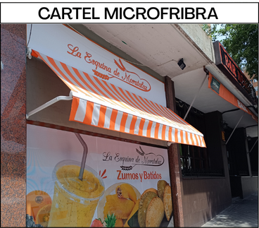 cartel microfribra