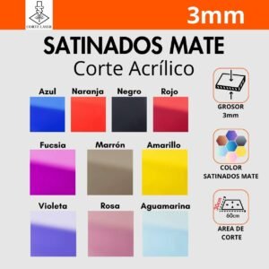 Colores Satinado Mate (60x30cm)