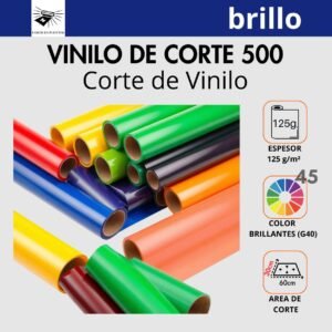 Vinilo de corte 500 brillo (60x30cm)