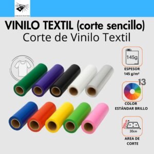 Vinilo Textil (corte sencillo)(200x30cm)
