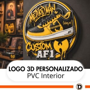Logo 3D Personalizado (55x55cm)