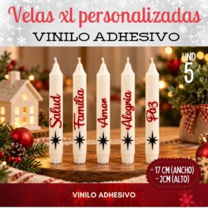 Velas XL Personalizadas