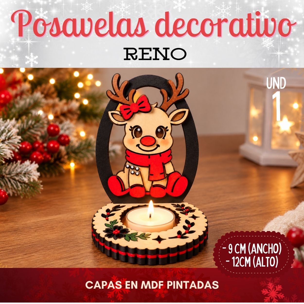 posavelas decorativo reno