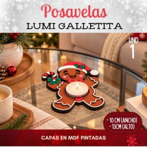 Posavelas Decorativo Lumi Galletita